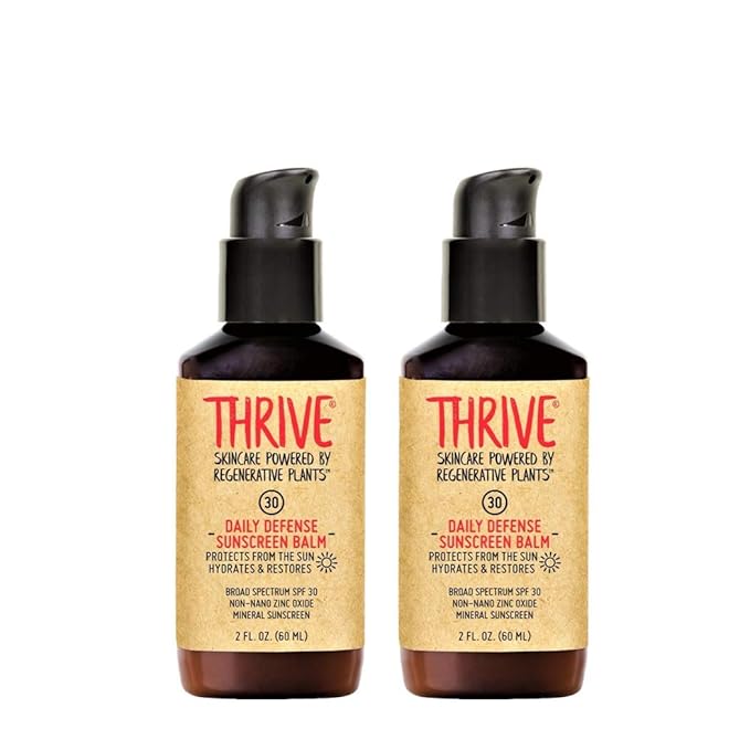 natural face lotion with spf