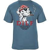 SEA DOG Distinguished IRRESISTABLE Legendary Father 100% Ringspun Cotton T-Shirt, Relaxed Fit, Printed in USA
