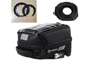 MOQIAOSEIKO Password Fuel Tank Bag with Tank Adapter Ring Navigation Package Storage Bag Compatible with BMW G310GS G310R G 310GS 310R 2017 2018 2019 2020 2021 2022 2023