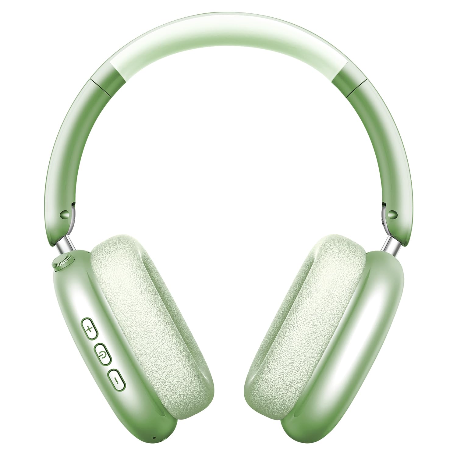Photo 1 of Wentronic Y01 Wireless Over Ear Headphones, Noise Canceling Bluetooth 5.3 Headphones with Microphones,Hi-Res Audio,48H Playtime,Foldable,Breathable Soft Earpads for iOS/Android/Samsung/PC-Green