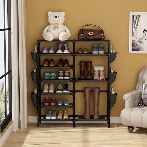 Shoe Cabinet Boot Rack Amazon Tribesigns Shoe Rack 24-30 Pairs