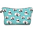UDEFOG makeup bag,Cute Panda cosmetic bag,travel makeup,pouch make up bag,Women's holiday gifts bag,cosmetic makeup case