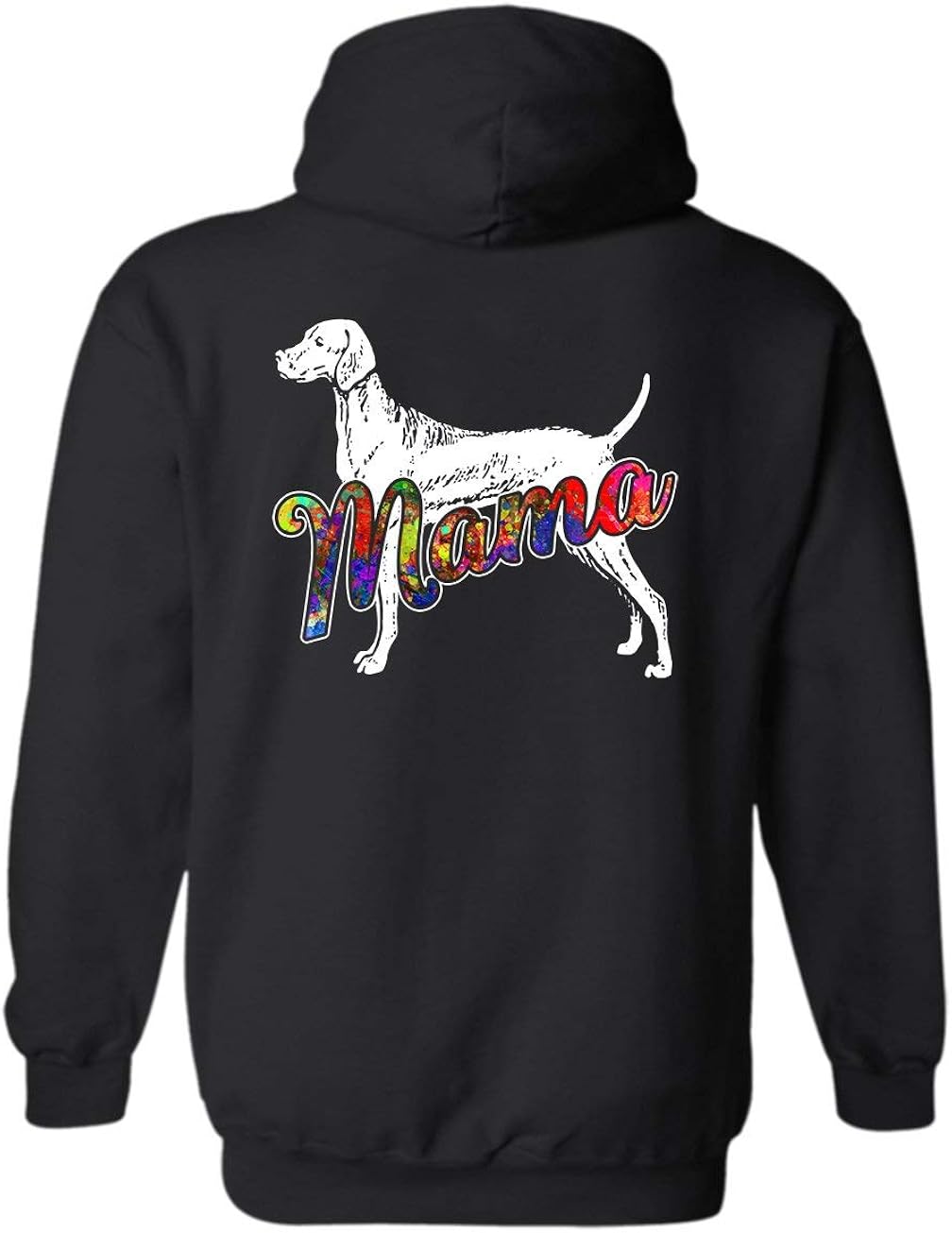 LightRed Vizsla Mama Mens Hoodie, Women Hooded Sweatshirts