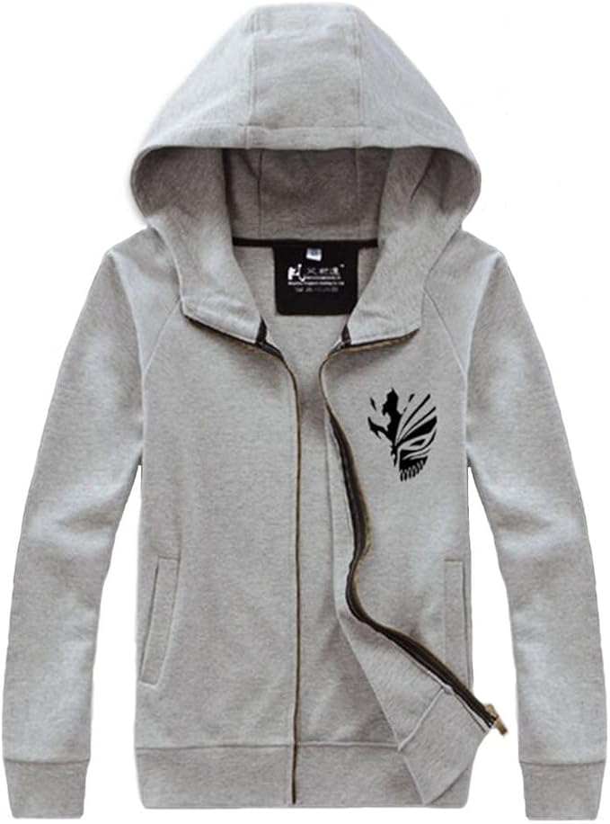 Bromeo Bleach Anime Unisex Full-zip Long Sleeve Hoodie ...