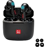 AIRO Duo Pro Active Noise Cancelling Wireless Earbuds, Hi-Res Audio Music Mode, Adaptive ANC/Transparency/Music Mode, Bluetooth 6.0 Ear Buds, ENC Clear Calls, IPX4