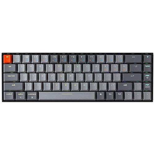 Keychron K6 Mechanical Keyboard 65% Compact 68 Key Wireless Gaming