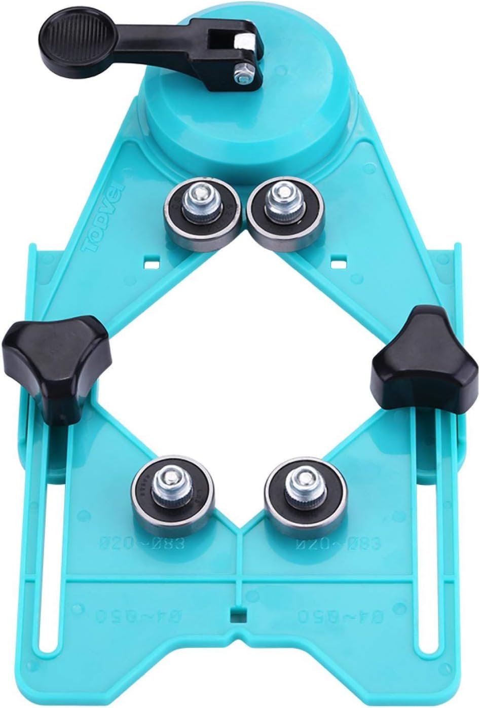 Glass Drill Guide, Sturdy Durable 483Mm Glass Hole Drill Guide