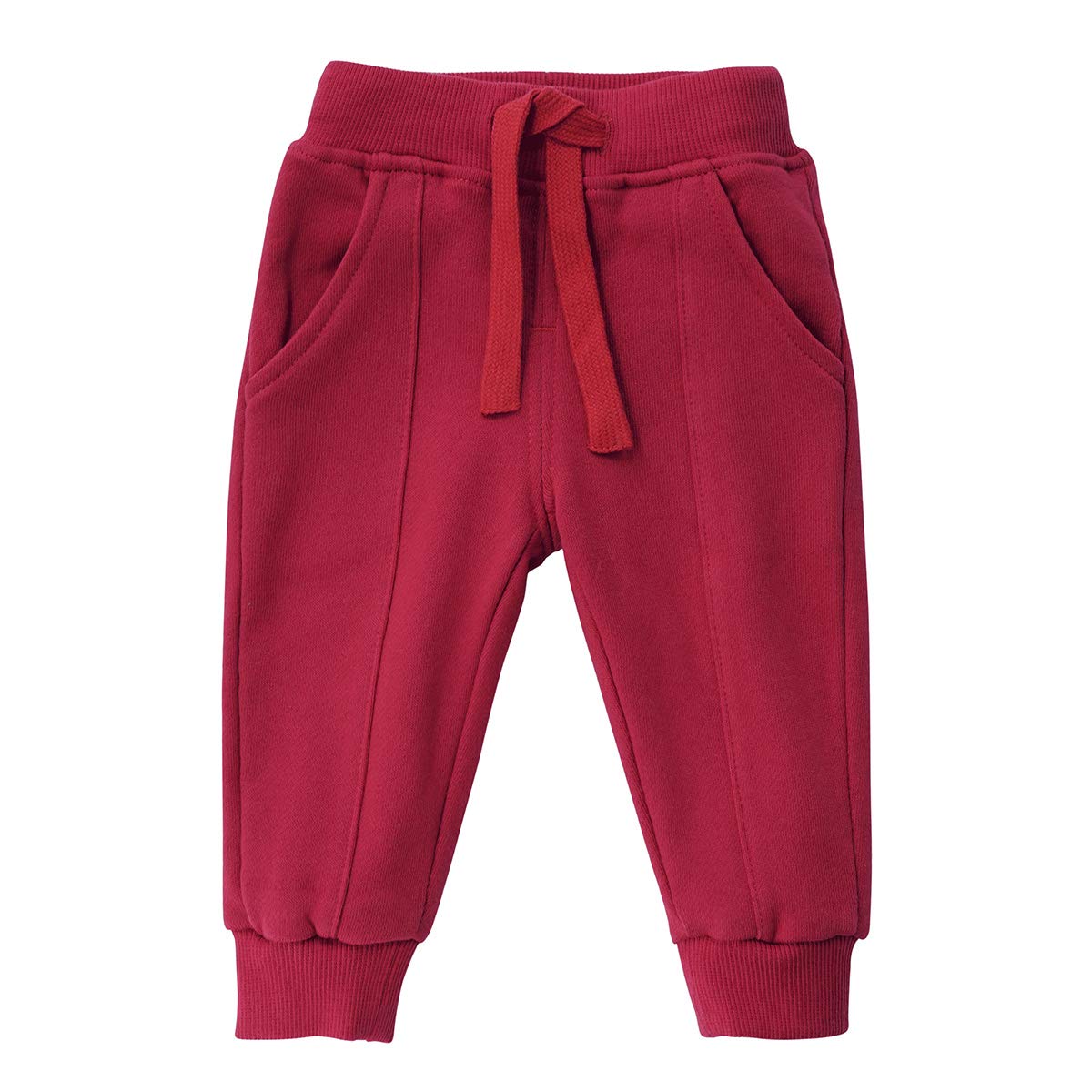 SYCLZ Toddler Baby Sweatpants Cotton Pure Color Active Jogger Pants