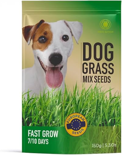 R&R SHOP Grass Seed Mix for Dogs 150gr European Seeds Fast Growing