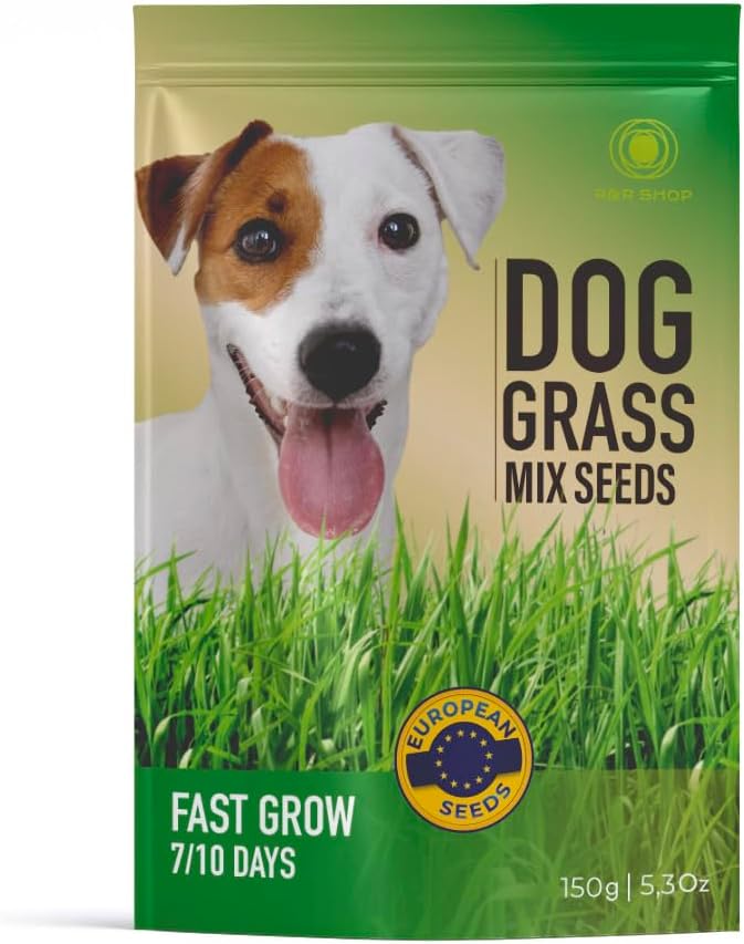R&R SHOP Grass Seed Mix for Dogs 150gr European Seeds Fast Growing