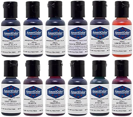 Food Coloring Americolor Amerimist Airbrush Kit 12 65 Ounc
