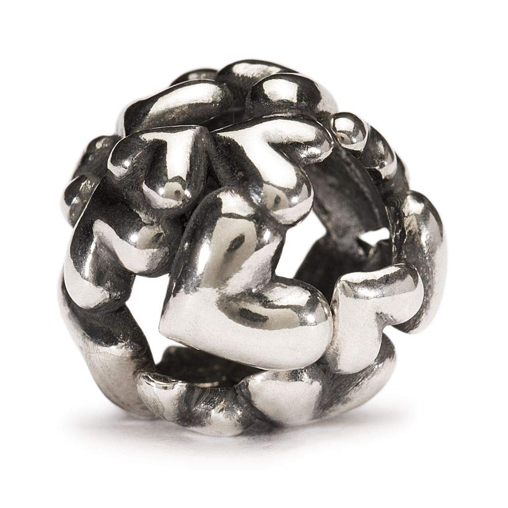 Trollbeads Silver 925 Bead Heart Ball