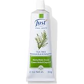 Swiss Just - Tea Tree Oil, Manuka Rosalina, Cream - Body Care - 60 g | Lightweight Formula Helps Moisturize Dry Areas, Leaves Skin Soft And Smooth, Ideal For Everyday Face And Body Care Routine