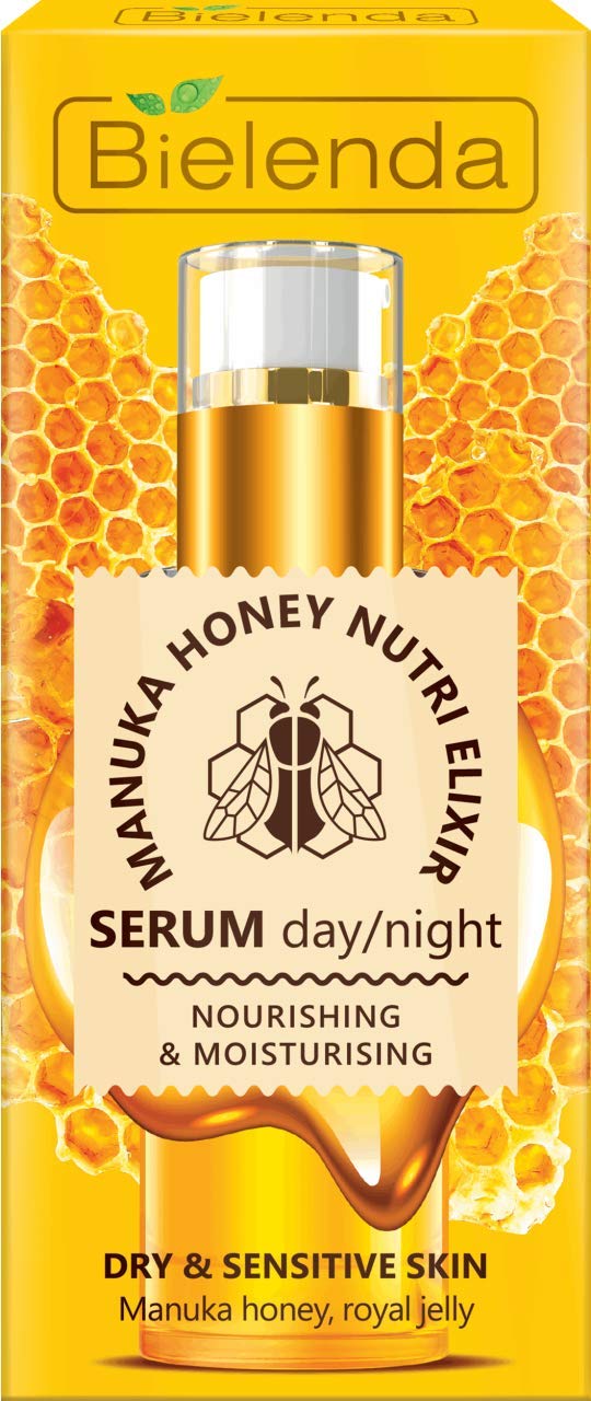Bielenda Honey Nutri Elixir Experience Moisturising Serum Day/Night Skin Dry and Sensitive 30 g