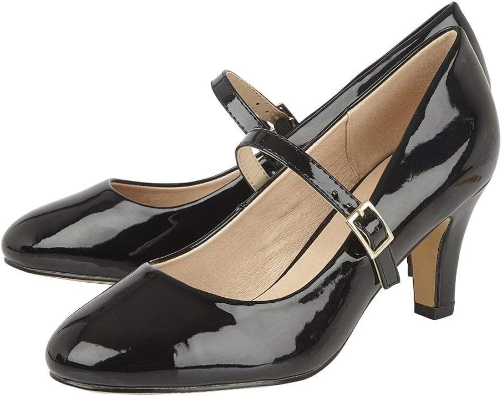 Shoes & Bags Lotus Savannah Womens Mary Jane Court Shoes Mary Janes