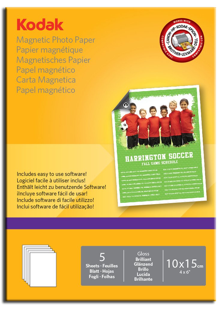 Kodak Magnetic Inkjet Photo Paper