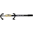 Winner International The Club 3100 Twin Hooks Steering Wheel Lock, Black/Gold