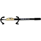 The Club 3100 Twin Hooks Steering Wheel Lock, Black/Gold
