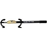 Winner The Club 3100 Twin Hooks Steering Wheel Anti-Theft Lock, Black/Gold