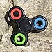 JPDesign Tri Fidget Hand Spinner Toy for Stress and Anxiety Relief (Tri-Color (Black))