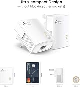 TP-Link TL-PA7017 KIT Powerline Starter Kit 1-Port Gigabit UK Plug Renewed view 2