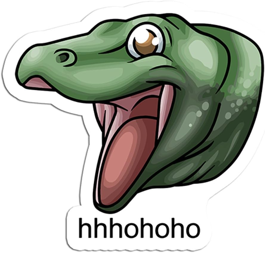 Amazon Com Laughing Lizard Meme Komodo Dragon Decal Indoor And Outdoor Use Home Improvement