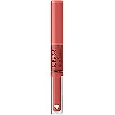 NYX Shine Loud Long Lasting Liquid Lipstick Bundle with Lip Gloss - Cash Flow & Magic Maker