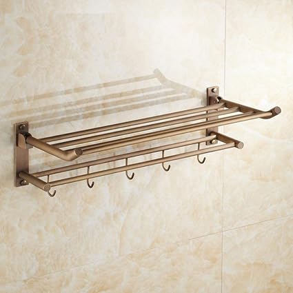 Amazon Com Lgsysyp Bathroom Accessories Copper Retro Double Wall