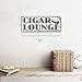 OMSC Cigar Lounge Metal Sign, Man Cave, Den Decor, Bar Decor