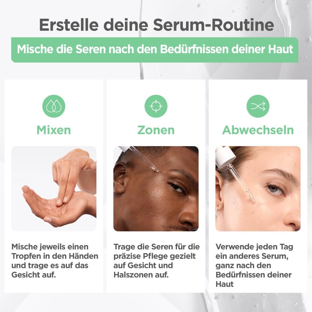 Mixa Anti-Unreinheiten Serum, Für zu Akne neigende und sensible Haut, Mit Salicylsäure, Squalan und Niacinamid, Geeignet für Gesicht & Hals, Hypoallergen, 30 ml 9