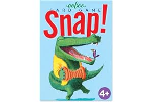 eeBoo: Snap Playing Card Game, Easy to Understand, Instructions are Included, Encourages Imagination and Creativity, Perfect for Ages 5 and up