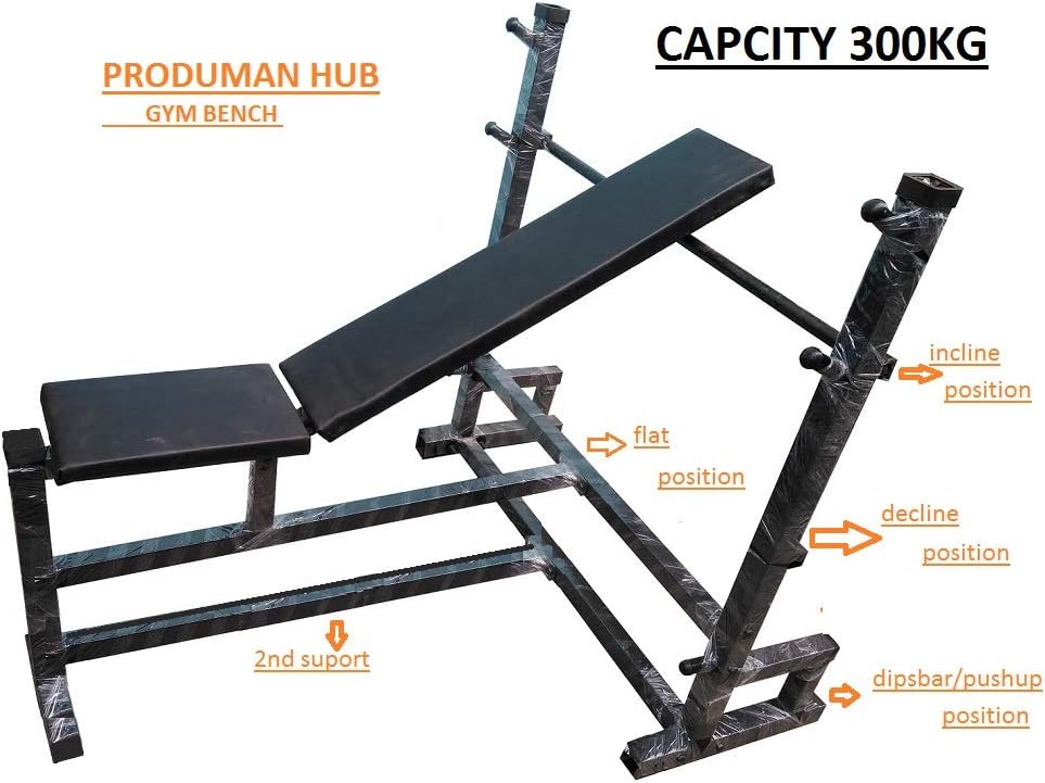 Produman hubPHELIX MUTIPURPOSE Gym Exercise Bench