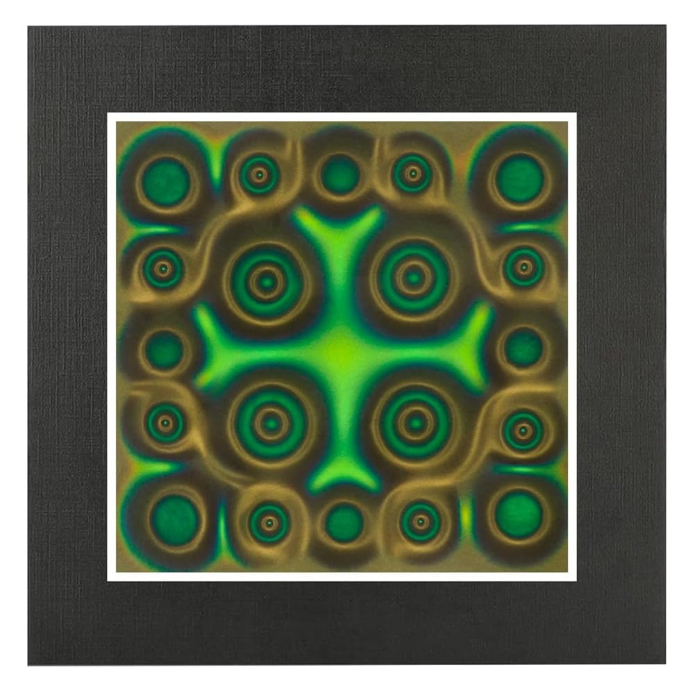 NISHZHU Magnetic Viewing Film, 6inchx 4inch Magnetic Field Viewer for Scientific Projects,Reusable and Recovery