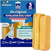 Himalayan Dog Chew Original Yak Cheese Chew, 3 Small Sticks, 1.1 oz, Gluten Free, Healthy Treats, Grain & Lactose Free 100% N