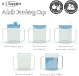 JFA Supplies Drinking Cup Beaker Mug Sippy Cup with Easy Grip Handles view 7