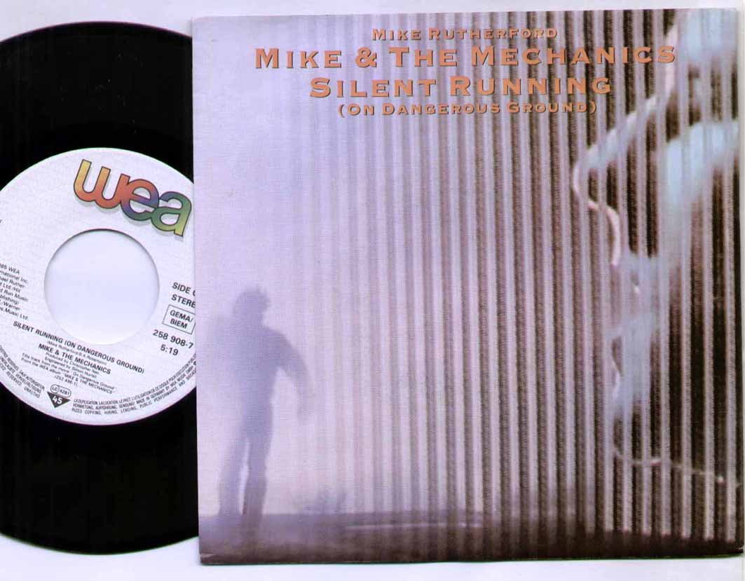  MIKE AND THE MECHANICS SILENT RUNNING 7 INCH VINYL / 45 Amazon