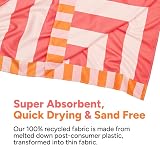 Dock & Bay Beach Towel Extra Large 200x90cm Raspberry Road Quick Dry view 3