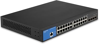 Linksys LGS328C 24-Port Gigabit Managed Switch with 4x 10G SFP+ Uplinks