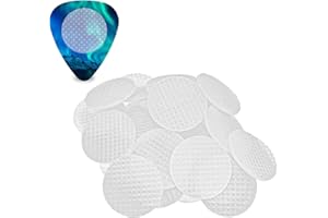 Birllaid Grips for Guitar Picks, Guitar Pick Grips Help You Hold Guitar Picks Tightly, Self Adhesive 30Grips