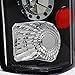 For Chevy C/K 1500 Models & C10 GMC Sierra Yukon Pickup Truck LED Black Tail Light Relacement Pair Set