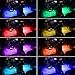 AMBOTHER 4X 12-Color 36-LED Car LED Interior Atmosphere Decorative Strip Lights, Glow Neon Floor Decoration Underdash Lighting Lamp Kits, with IR Wireless Remote Control & Car Charger DC 12V