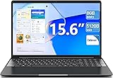 SGIN 15.6 Inch Laptops, 8GB DDR3 512GB SSD Windows