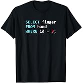 SQL Database Query Programmer T-Shirt