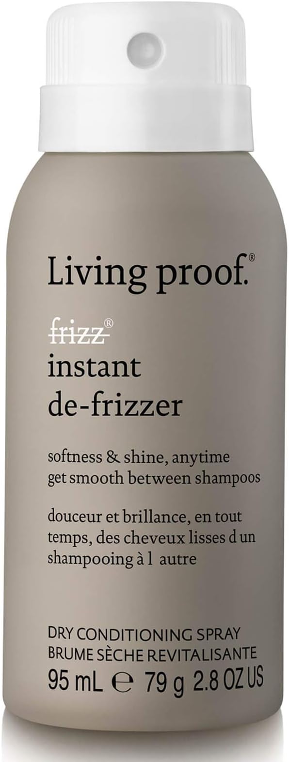 Living Proof No Frizz De-Frizzer Styling Spray 95ml Travel Size Anti Frizz