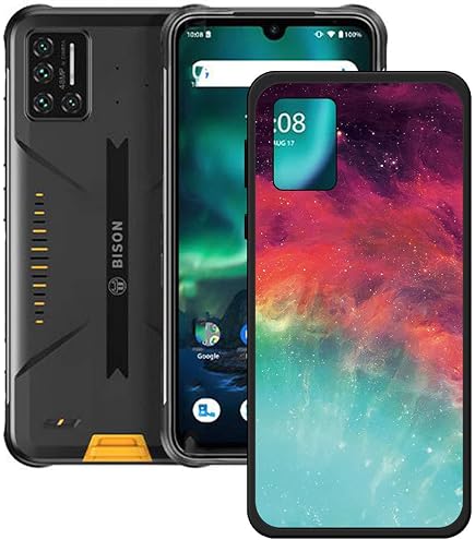 Combo Protection Umidigi Bison : Coque TPU Fine Imprimée + 2 Verres Trempés 9H – Antichoc Et Anti-rayures – Style Unique