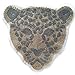 Toonol Sequins Sew on Patches for Clothes Leopard Sequins Deal with It Clothing DIY Motif Applique