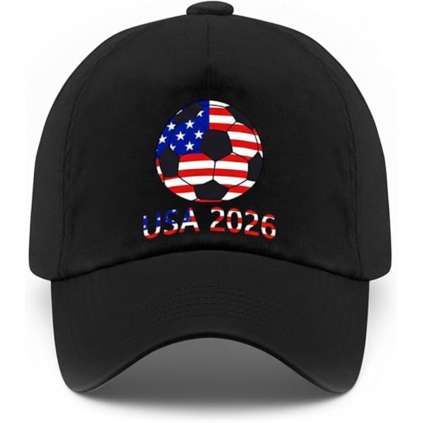 World Cup Soccer Hat 2026 - Adjustable Baseball Cap,World Cup