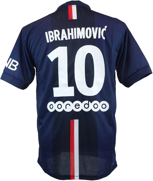 Amazon Co Jp ノーブランド品 サッカーユニフォーム 14 15 パリ サンジェルマン ホーム 背番号 10 イブラヒモビッチ Mサイズ Hqh15 085 M 服 ファッション小物