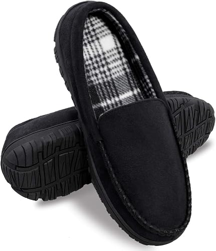 festooning Mens Slippers Moccasin 