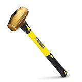 ABC HAMMERS Brass Hammer - 5 lb. Non-Sparking